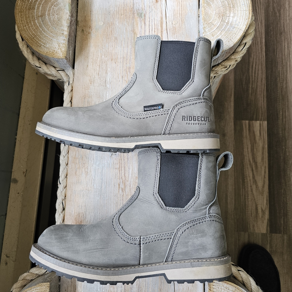 Ridgecut Homesteader Waterproof Gray Boots for Women - Picture 4 of 11